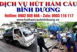 Dịch vụ hút hầm cầu Bình Dương uy tín
