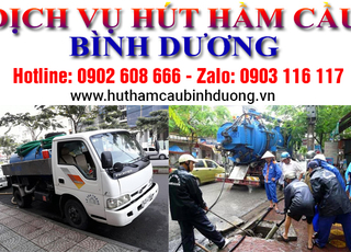 Dịch vụ hút hầm cầu Bình Dương uy tín