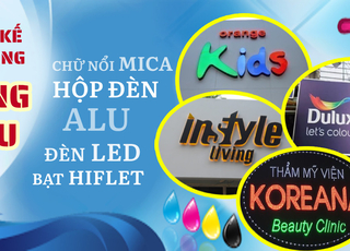 Đơn vị thi công bảng hiệu quảng cáo Bình Dương giá rẻ & uy tín